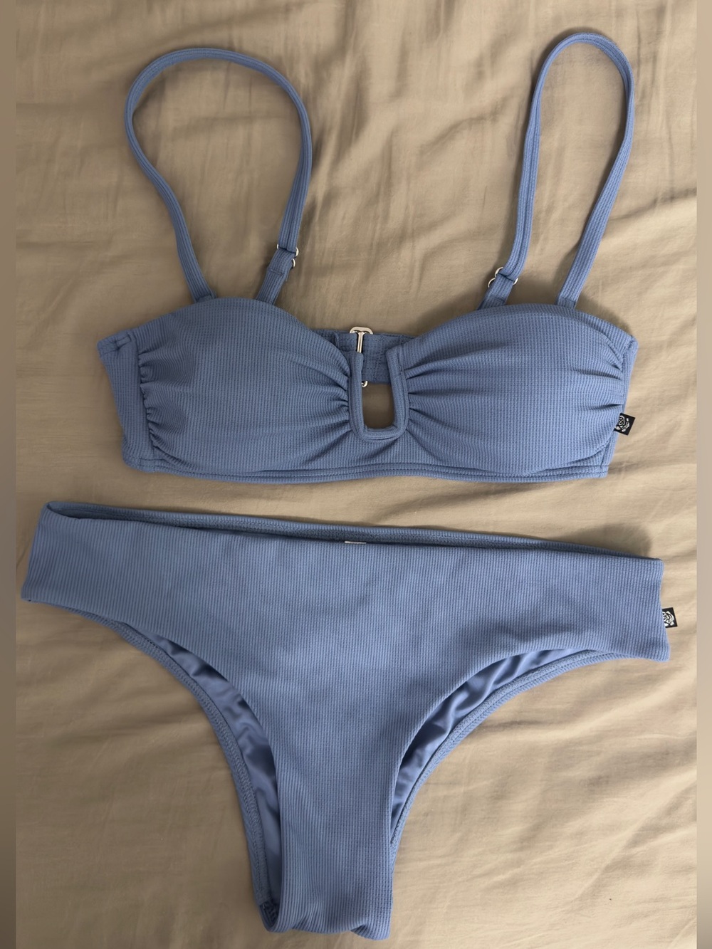 La Vie En Rose Bikini Set with Removable Straps